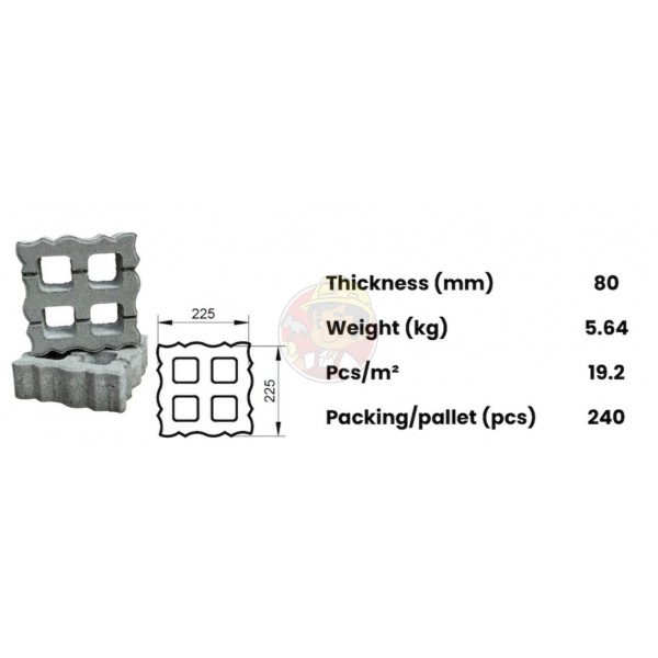 GRASSPAVER D (ORDER)