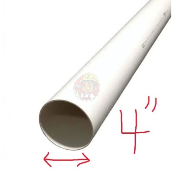UPVC PIPE 4" (110MM)