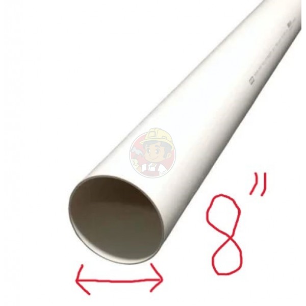 UPVC PIPE 8" (200MM)