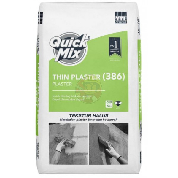 386 THIN PLASTER (40KG)